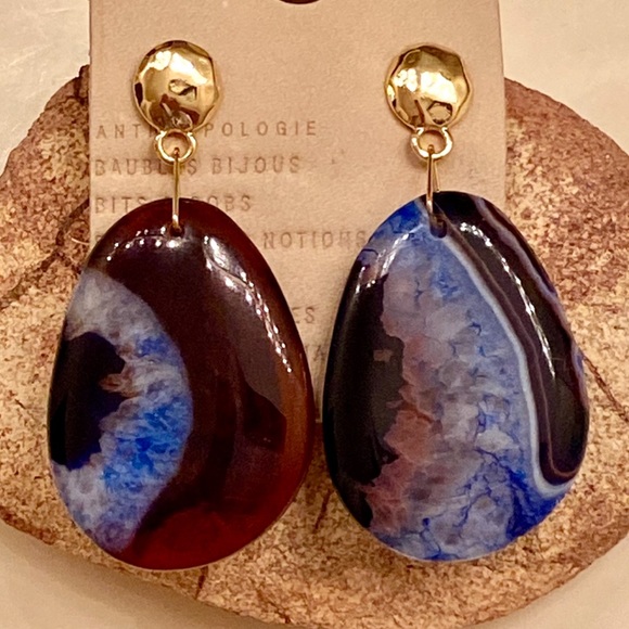 🌺🎉HP🎉🌺 NWT Anthropologie Stone Mountain Crystal Earrings - Picture 12 of 16
